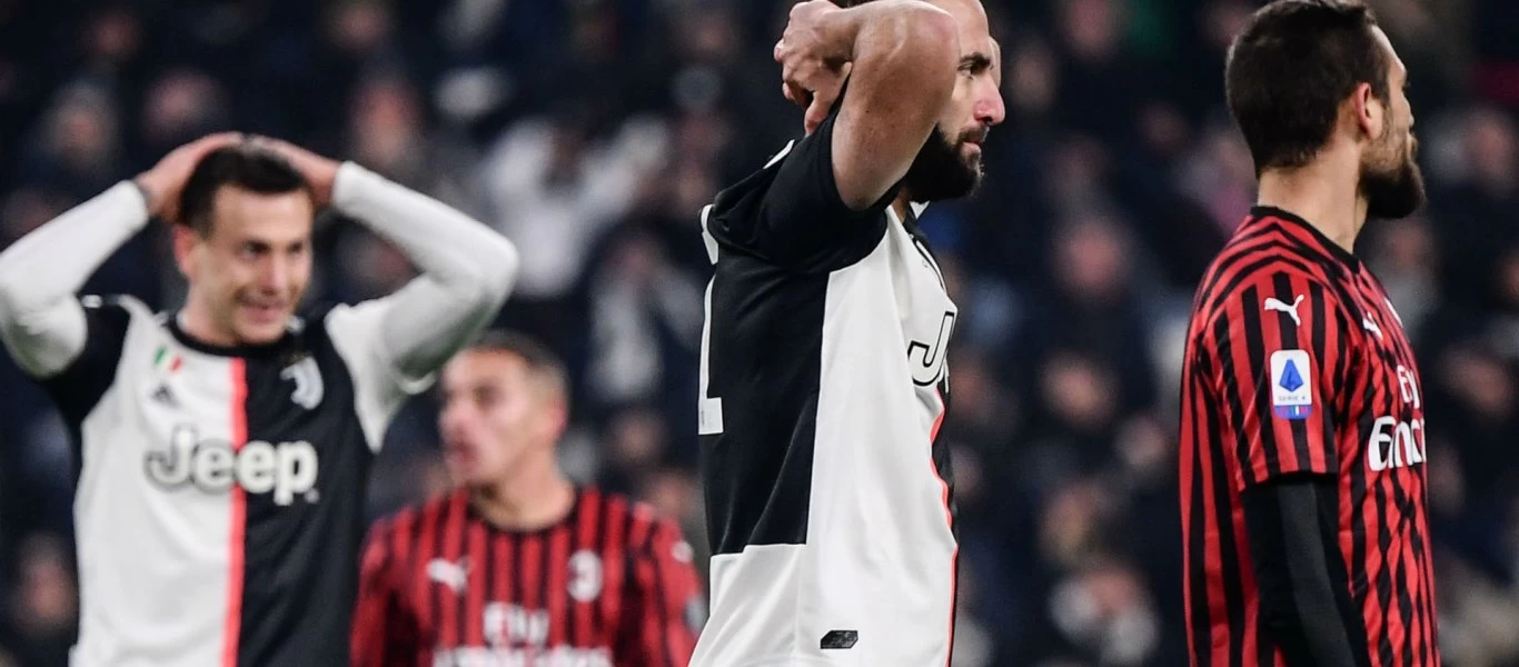 Κύπελλο Ιταλίας: Προβάδισμα πρόκρισης για την Γιουβέντους (1-1) στο Μιλάνο κόντρα στην Μίλαν